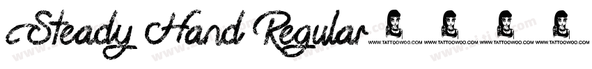 Steady Hand Regular字体转换